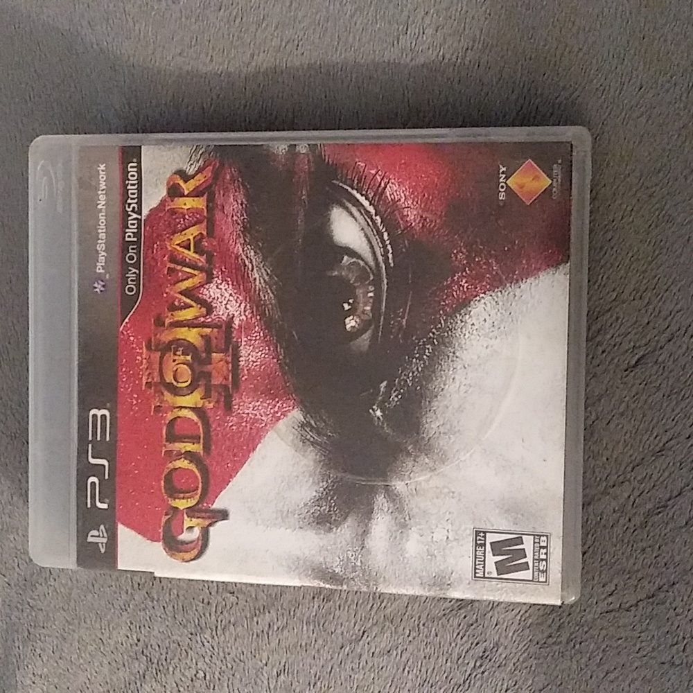 PS3 God of War III game